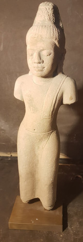 Statue grès dans le - grès,,