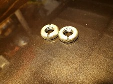 2 ÉCROUS MOLETÉS FIXATION SUPÉRIEUR FOURCHE.... MOTOBECANE / MOTOCONFORT / MBK 