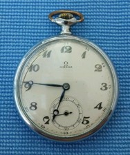 OMEGA OPEN FACE POKET WATCH