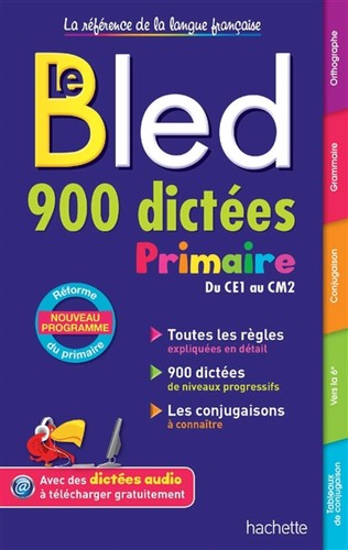 Livre bled 900 dictées - bled,