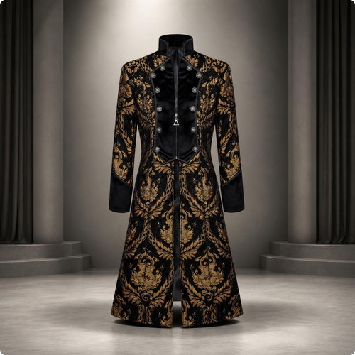 Manteau long avec col - avec,