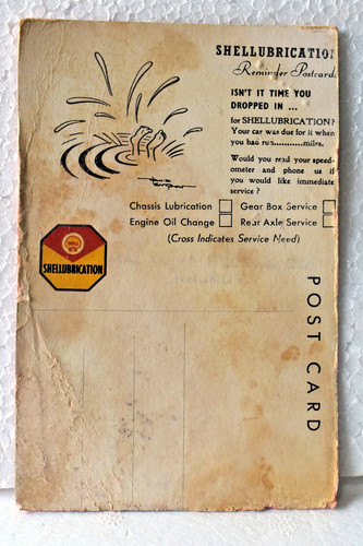 Carte postale publicitaire - postale,