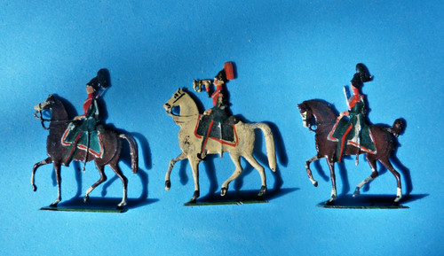 Plats étain zinnfiguren - d'étain,