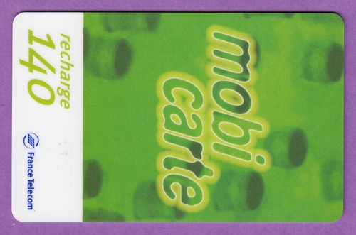 Télécarte mobicarte - télécarte,