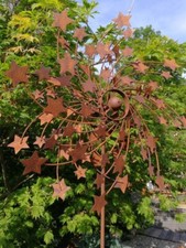 Rouille noble éolienne étoiles moulin à vent jardin rouille prise de jardin c...