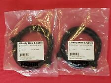 NEW 2 Pack of Liberty M2-HDSEM-M-08F Low Pro Flexible 8' HDMI Cables 4K@60Hz