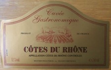 etiquettes vins FRANCE Cotes