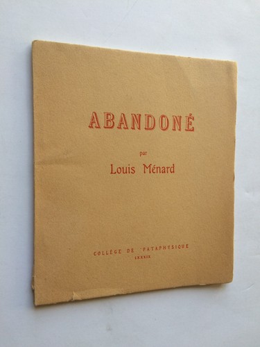 Louis menard abandoné - menard,