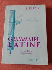 Pierre FRÉMY / GRAMMAIRE