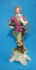 ANCIENNE STATUETTE PORCELAINE G Pellati CAPODIMONTE PORCELAIN figurine h 15cm