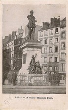 CARTE POSTALE PARIS LA STATUE