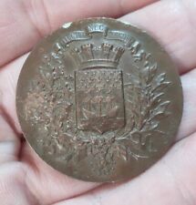 médaille blason de la ville de Paris Marty