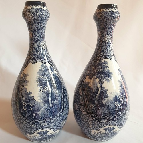 Paire vase villeroy - paire, de