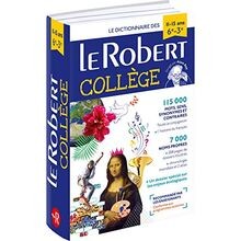 Le Robert collège : le dictionnaire des 11-15 ans, 6e... | Livre | état très bon
