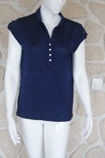 Haut top bleu marine taille 42
