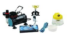 KIT COMPLET AEROGRAPHIE PROFESSIONNEL KIT AIRBRUSH COMPRESSEUR