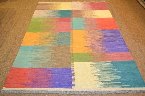 Tapis kilim afghan designer - tapis,