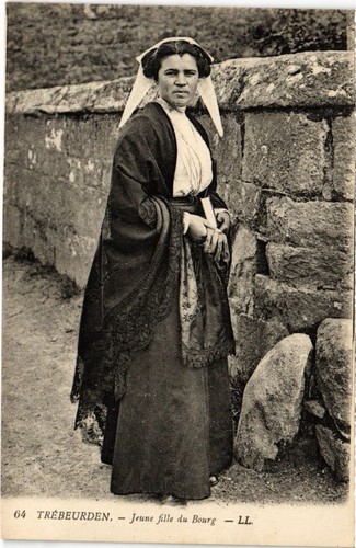 Cpa trebeurden jeune - jeune, du