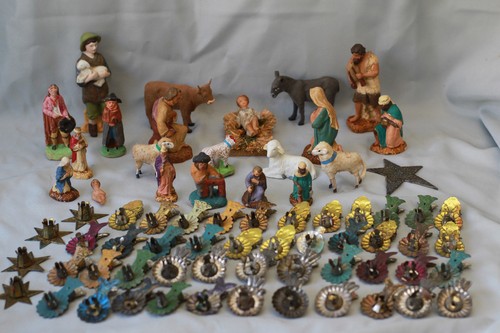 Eléments ancien crèche - ancien, de