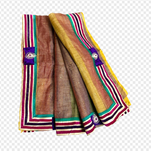 Sari soie tissu artisanal - tissu,