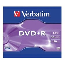 DVD+R 4,7GB / 120MIN VERBATIM