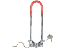 Antivol en U à longueur réglable jusqu'à 24 cm, en acier 10 mm - Pearl