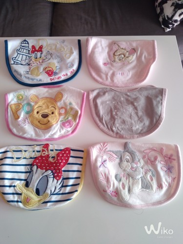 Lot bavoirs naissance - 6,