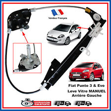 Mécanisme de Leve Vitre Manuel Arriere Gauche pour Fiat Punto Evo & Grande Punto