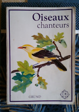 Livre oiseaux chanteurs GRUND