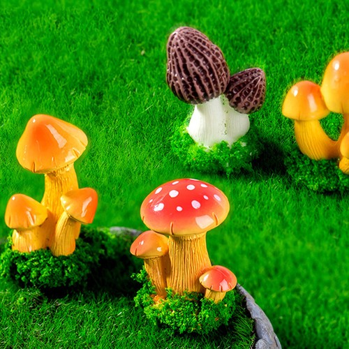 Pcs champignons miniatures - 8,