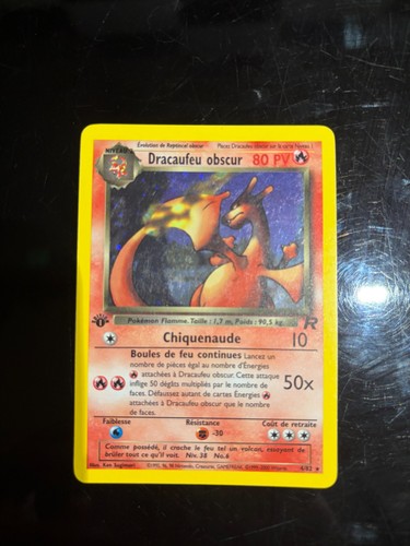 Dracaufeu obscur holo 82 - holo, 4/82