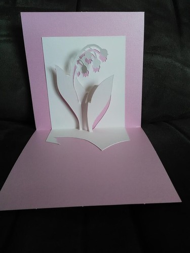 Carte kirigami pop - 3d, up