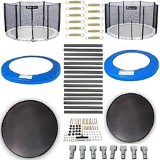 Pièces de Rechange Trampoline Résau Protection Sauter 185 245 305 366 427 CM