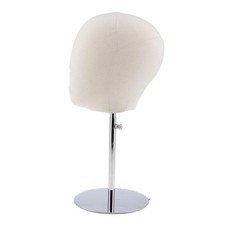 Couverture En Lin Réglable Mannequin Head Hat Stand Display Rack Wig Holder