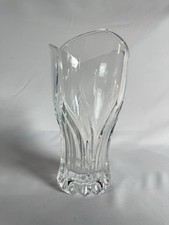 Vase Cristal d'Arques France Ancône cristal plomb véritable lourd