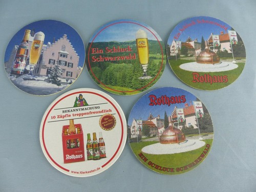 Lot sous bock - lot, 5