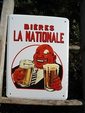 PLAQUE EMAILLEE PUBLICITAIRE