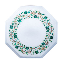 12 " Marbre Coin Table Top