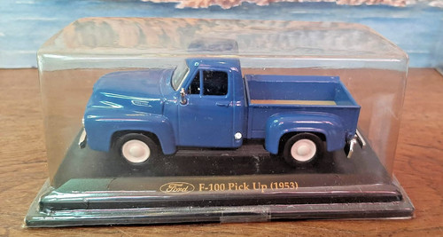 Ford 100 pick bleu 1953 - f-100, up
