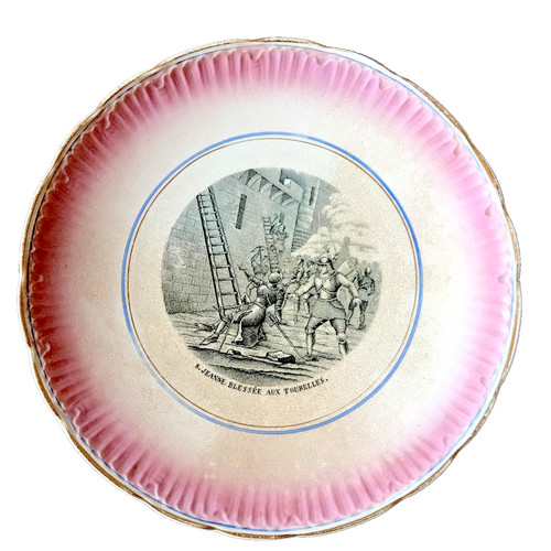 Assiette historiée xix - historiée,