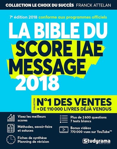 Bible score iae message - la, du