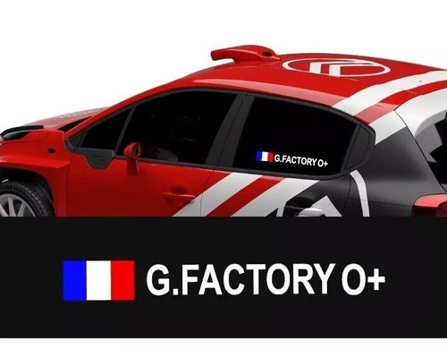 Stickers racing rallye - rallye, drapeau