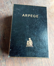 Parfum Arpège Lanvin : Flacon vide 20ml dans coffret carton vintage 1970's (?)