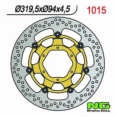 Disque frein avant honda - de,