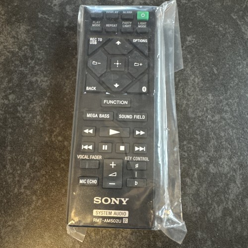 Sony rmt am502u - sony, rmt-am502u