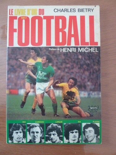 Livre du football 1977 - d'or,