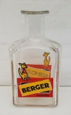 ANCIENNE CARAFE BERGER ANISETTE MOTIF KANGOUROU 