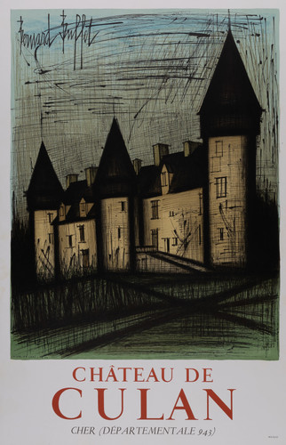 Bernard buffet château - bernard, de