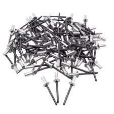 100 pces rivets métalliques - 100,