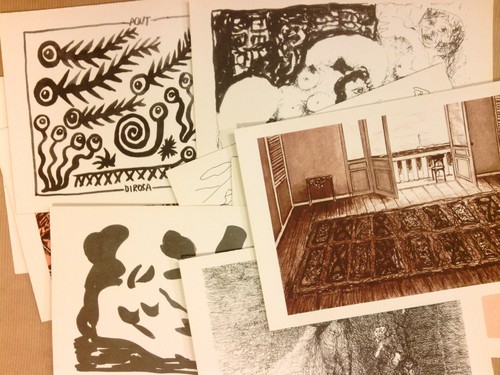 Lot reproductions 1 par - lot, 12